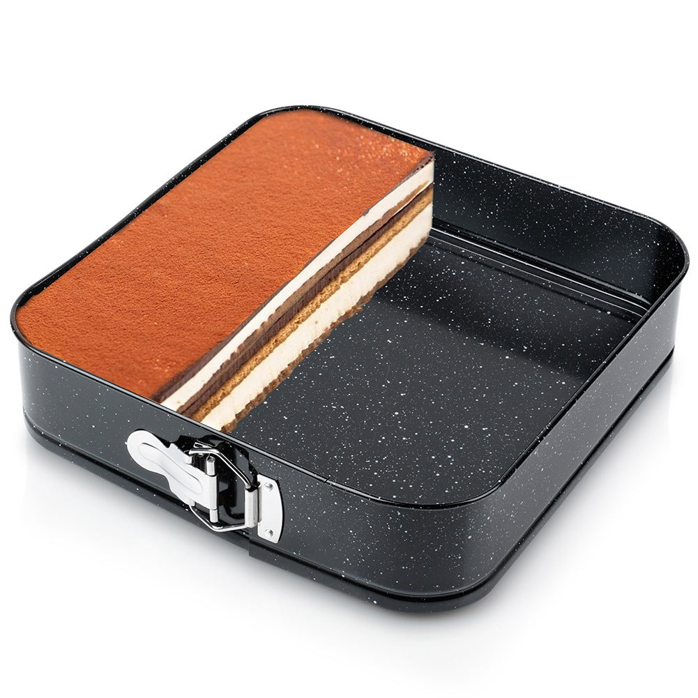 Granite stretchable baking tin 28x28x6.8 cm