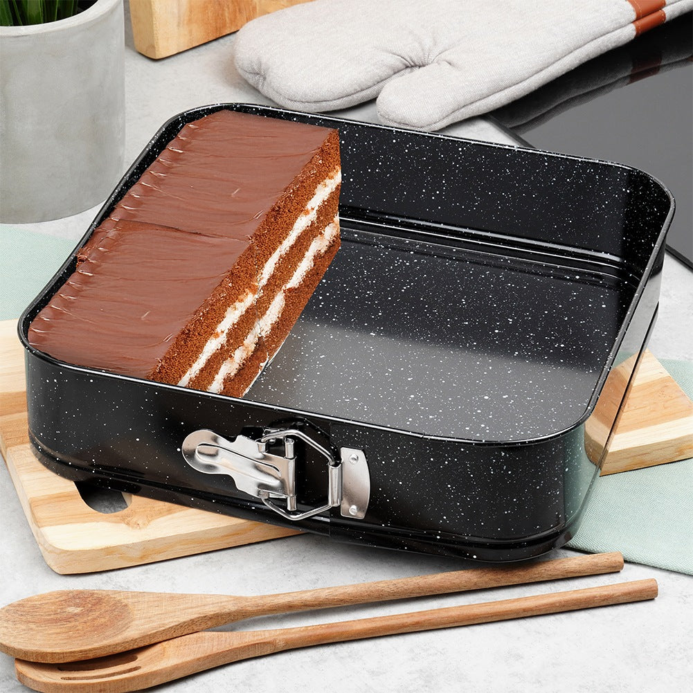 Granite stretchable baking tin 28x28x6.8 cm