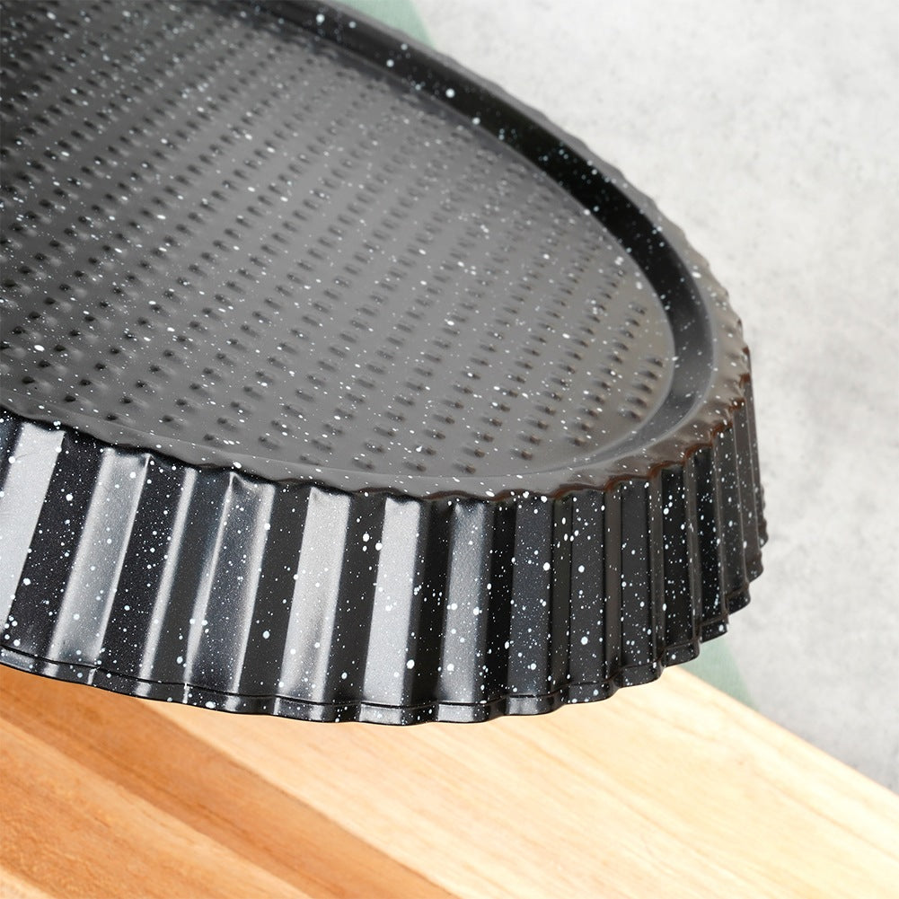 Granite tart pan 28x3 cm