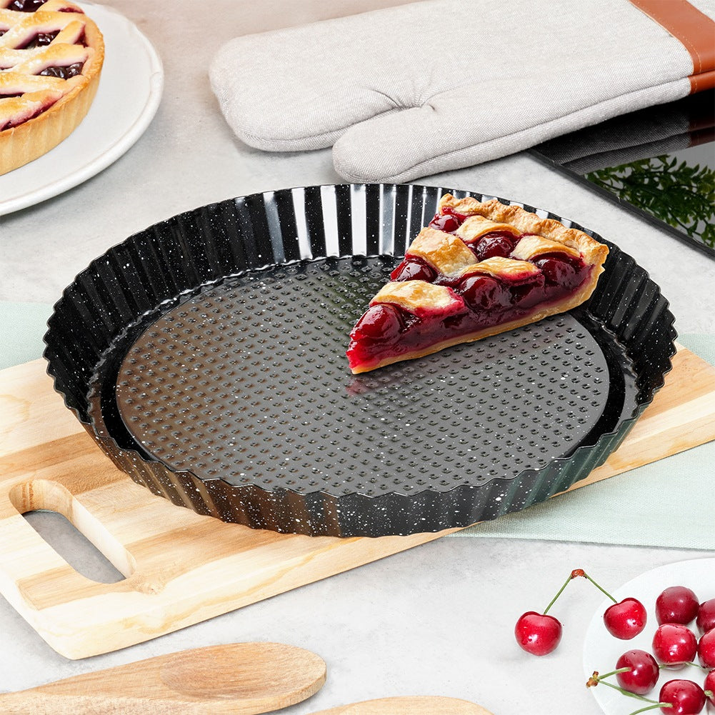 Granite tart pan 28x3 cm