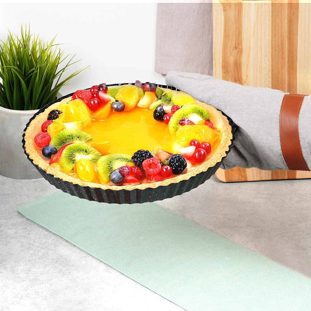 Granite tart pan 28x3 cm