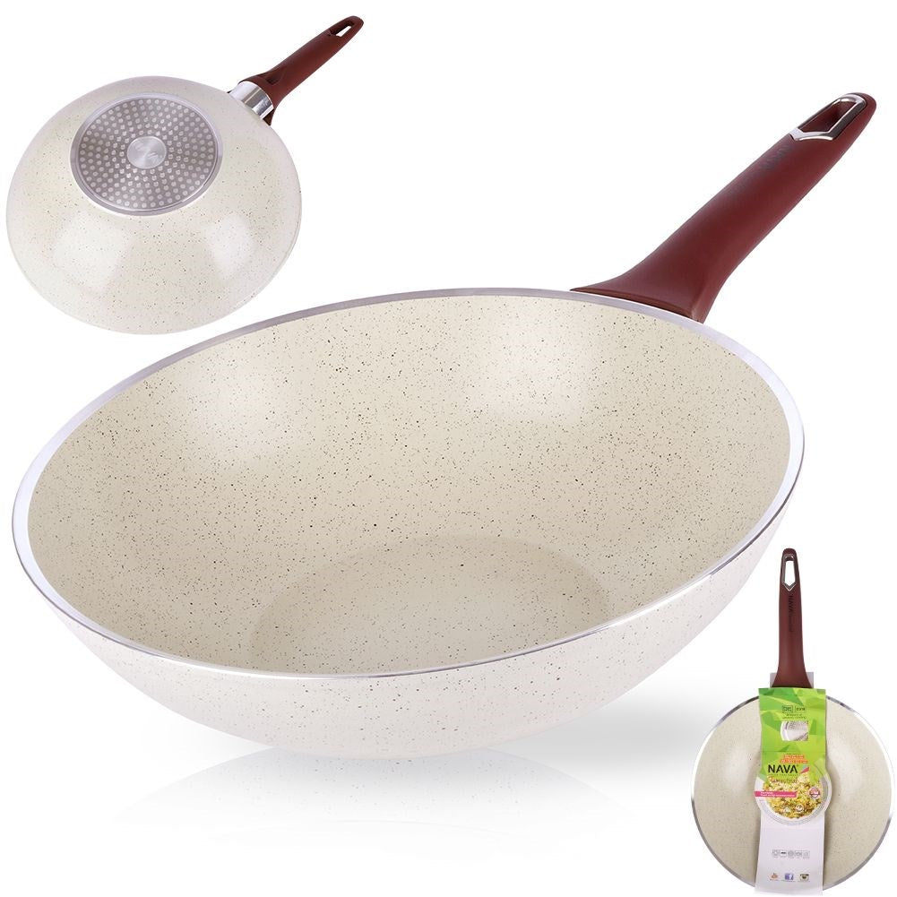 Granite wok pan TERRESTRIAL 28 cm