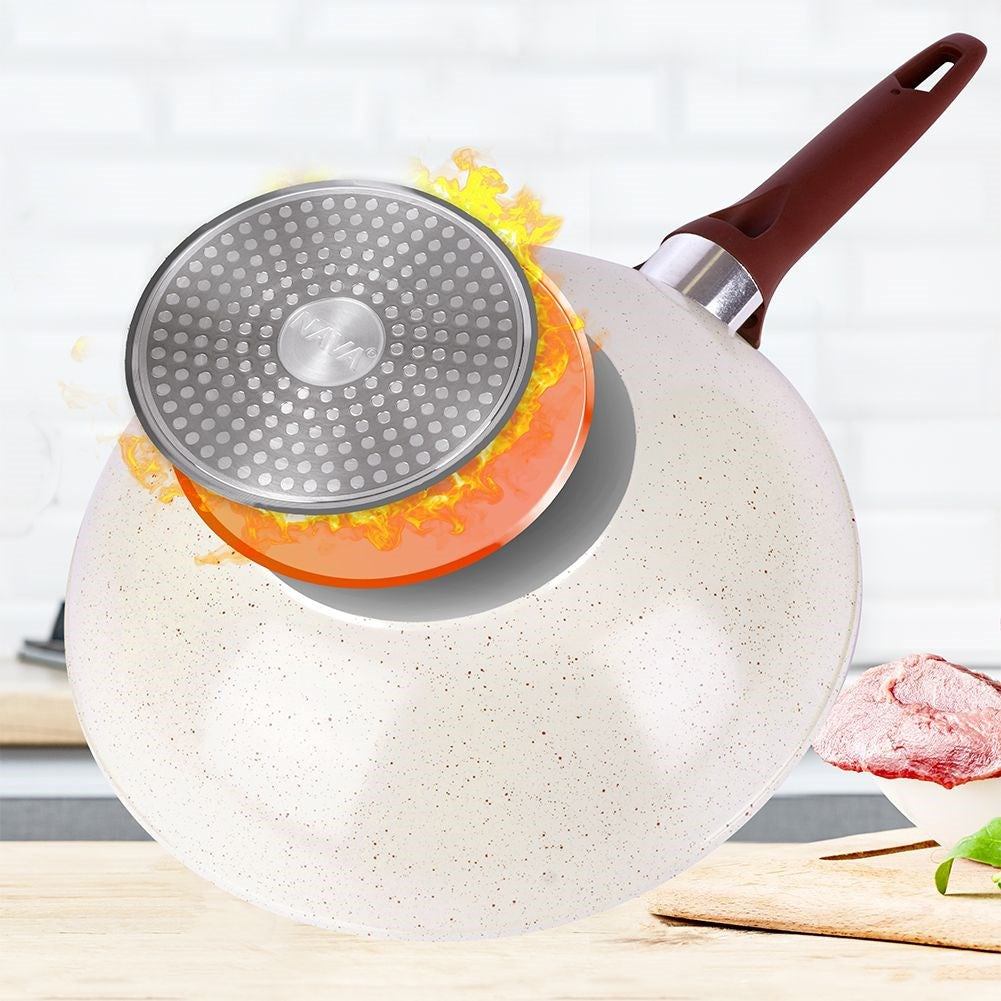 Granite wok pan TERRESTRIAL 28 cm