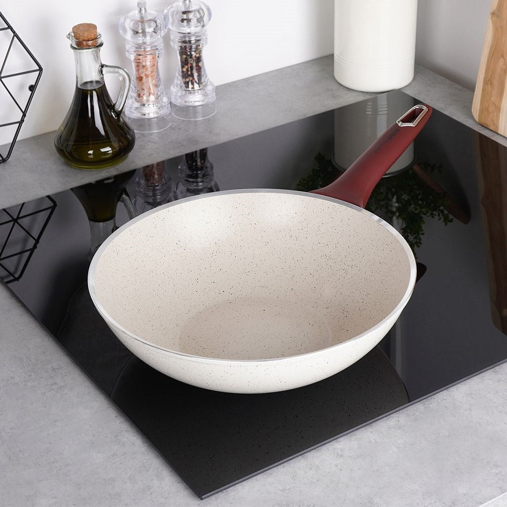 Granite wok pan TERRESTRIAL 28 cm