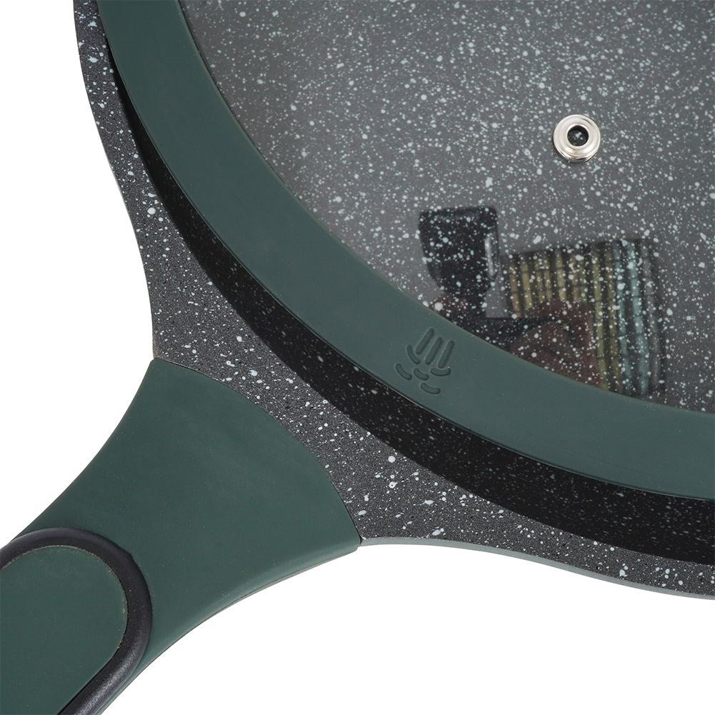 Granite wok pan with glass lid IMPERIAL 28 cm, 3.5 l