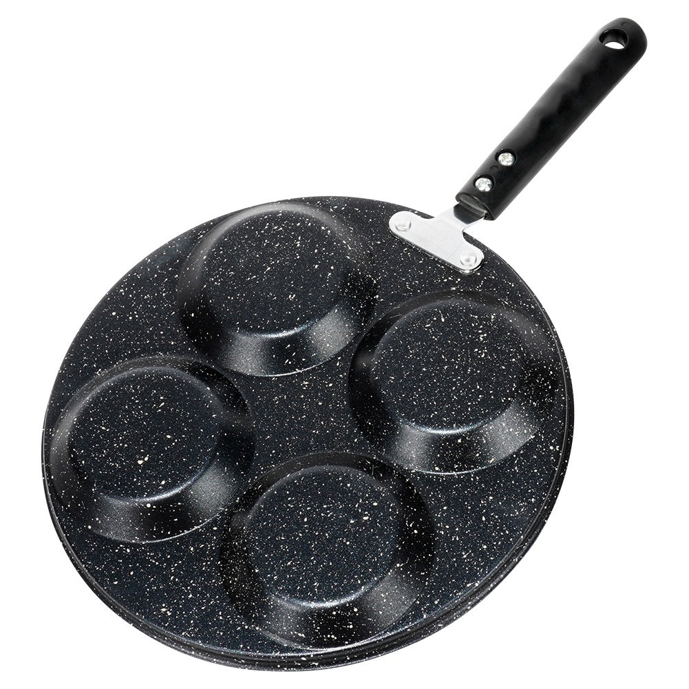 Granitowa Patelnia do Jajek, 4 Otwory, 24 cm