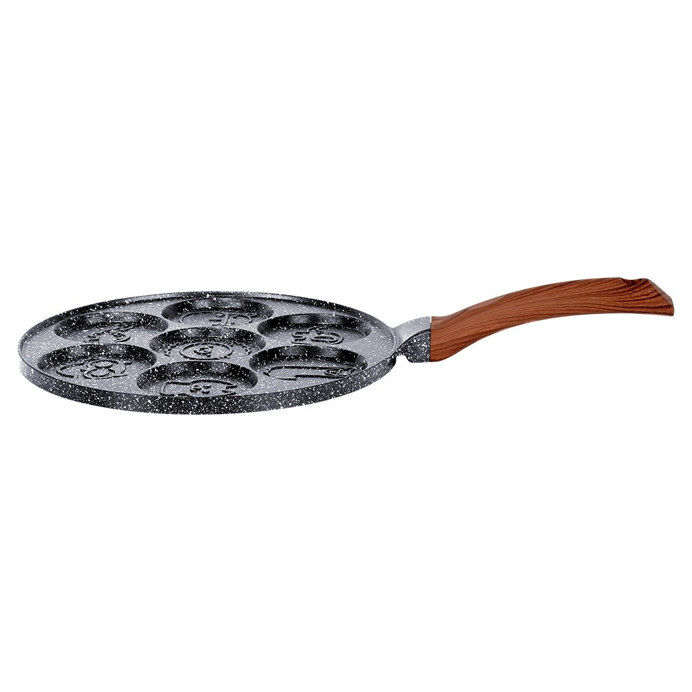 Granitowa Patelnia do Jajek, 7 Otworów, 26 cm