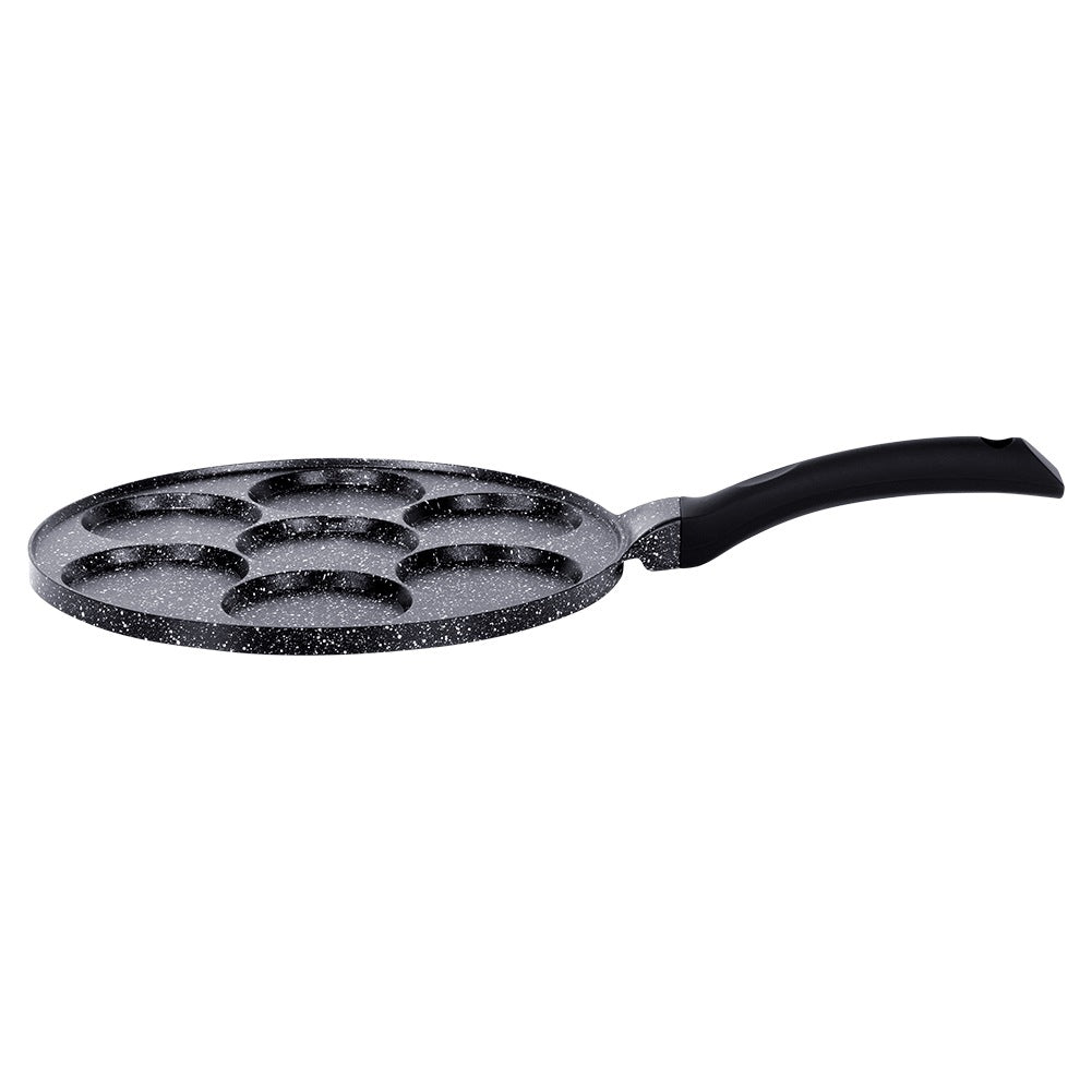 Granitowa Patelnia do Jajek, 7 Otworów, 26 cm