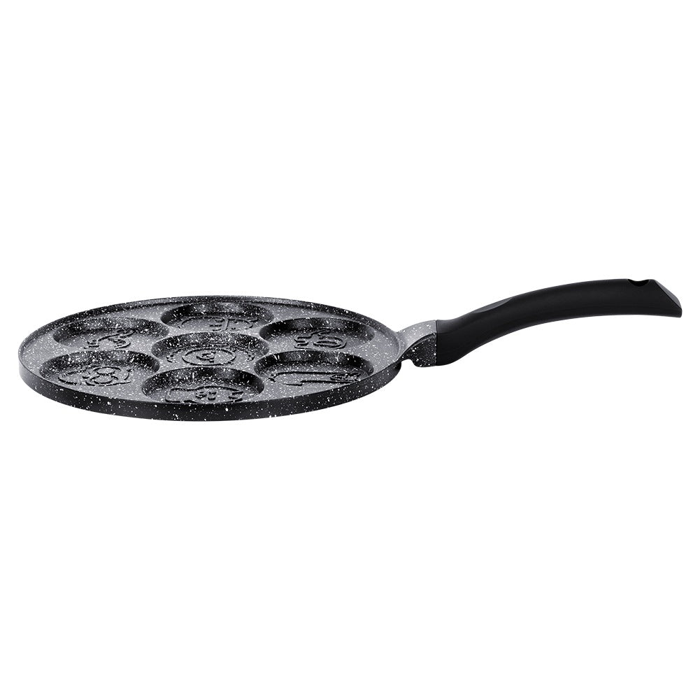 Granitowa Patelnia do Jajek, 7 Otworów, 26 cm