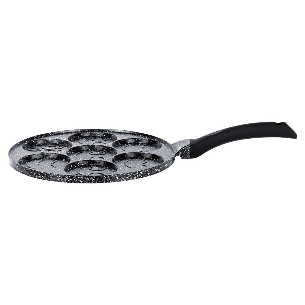 Granitowa Patelnia do Jajek, 7 Otworów, 26 cm