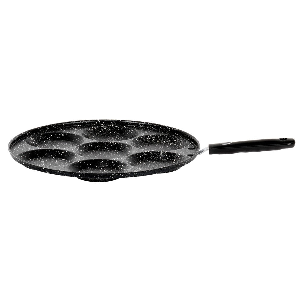 Granitowa Patelnia do Jajek, 7 Otworów, 30 cm