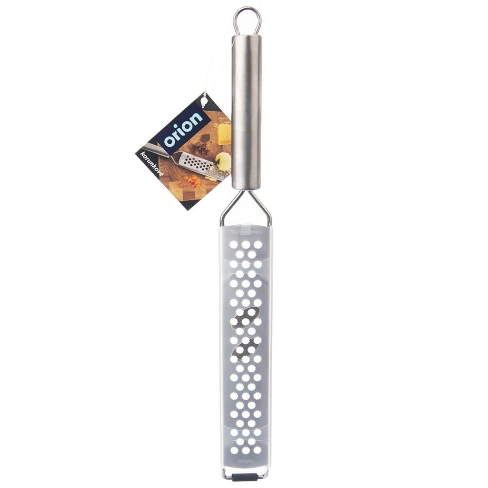 Grater 38 cm: Stainless steel, dishwasher safe, coarse grating