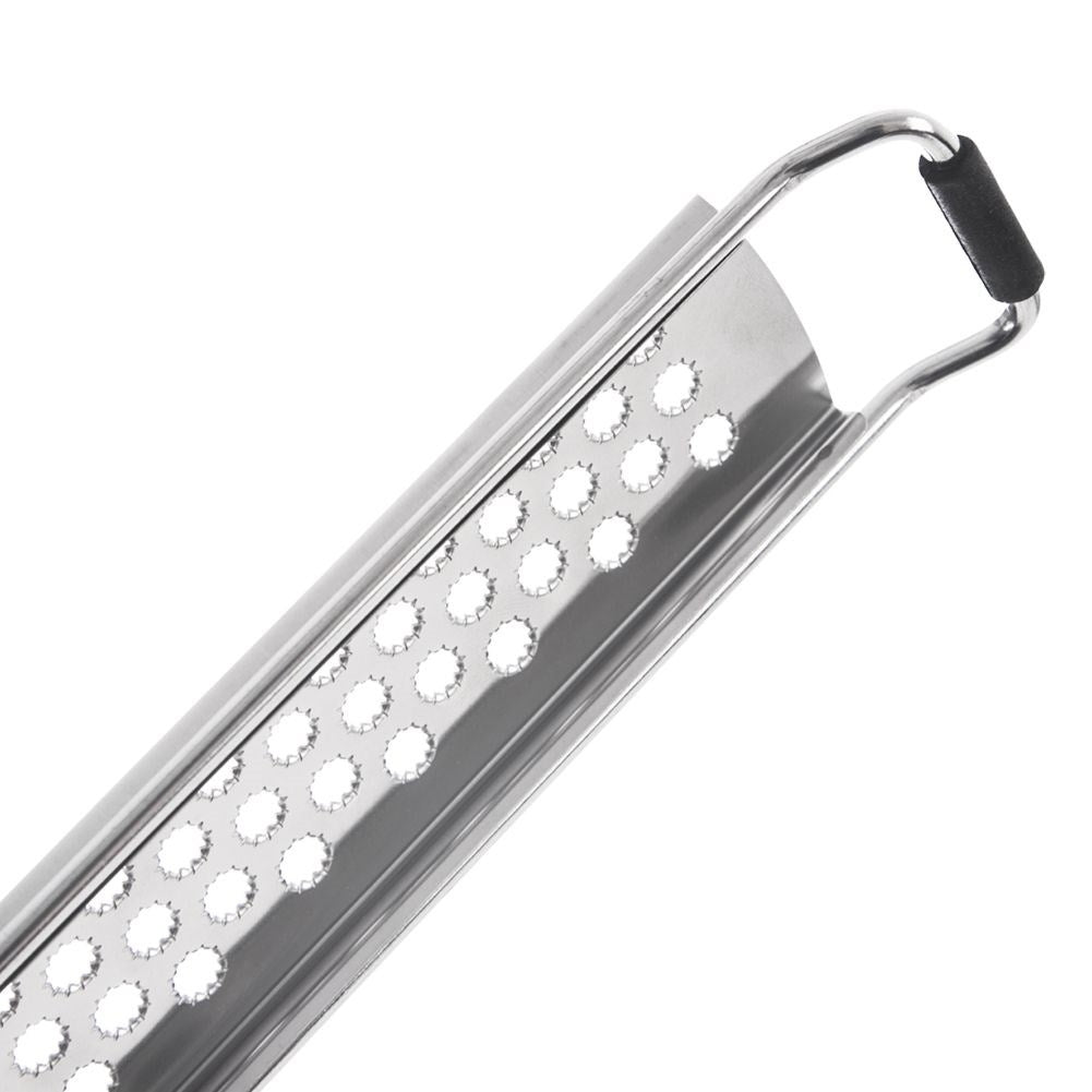 Grater 38 cm: Stainless steel, dishwasher safe, coarse grating