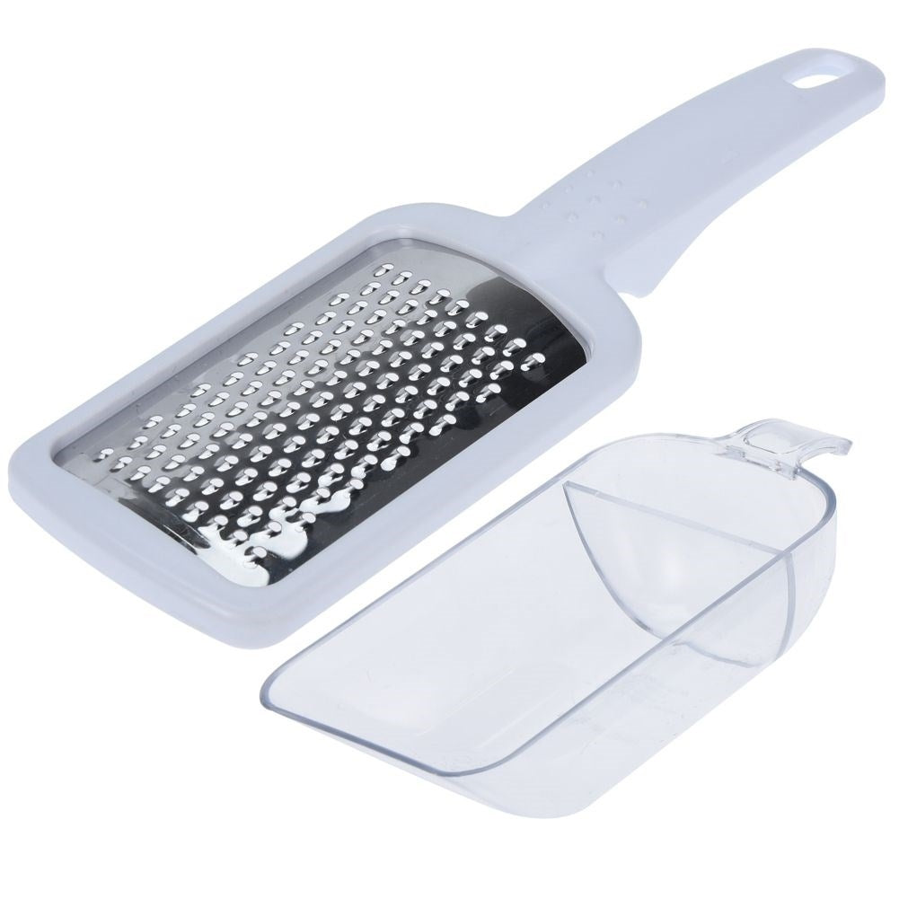 Grater with container and convenient handle for all food