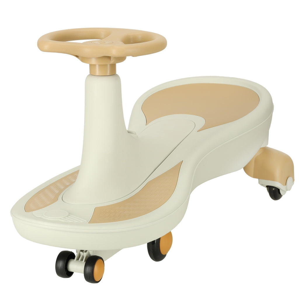 Gravity roller coaster glowing LED wheels with music playing 76cm gold and white max 120kg