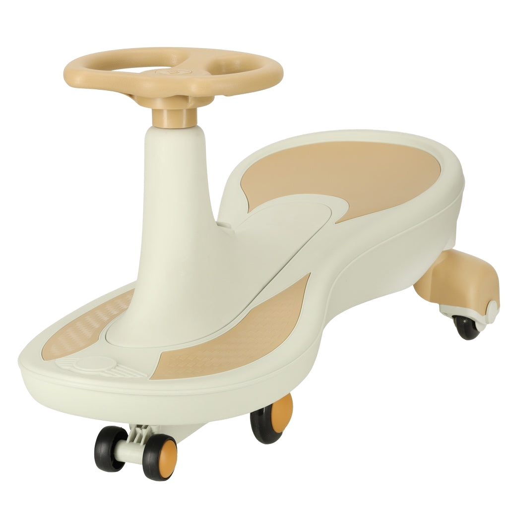 Gravity roller coaster glowing LED wheels with music playing 76cm gold and white max 120kg