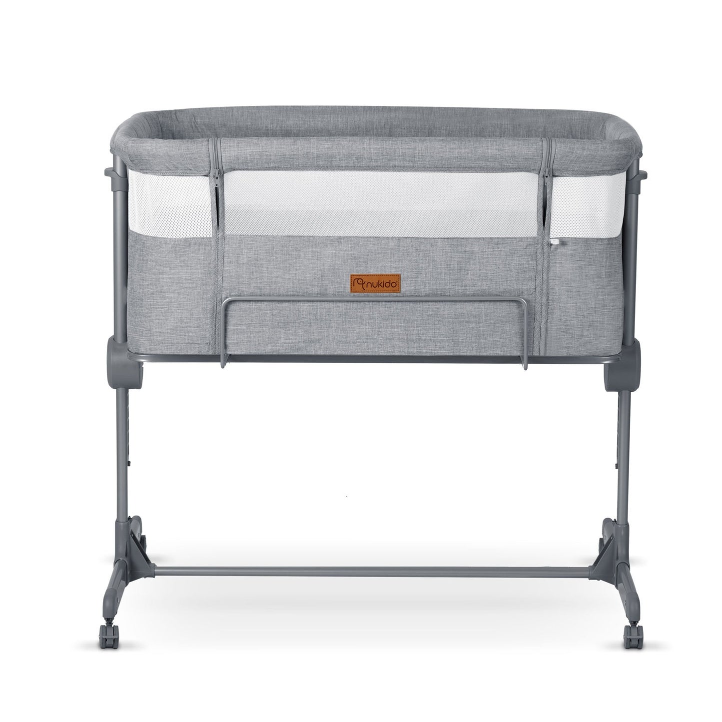 Gray Baby bed NK-243 with side function