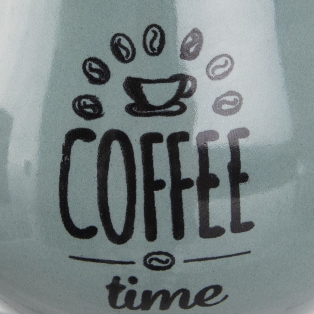 Gray Ceramic Cup - Elegant and Perfect for Coffee