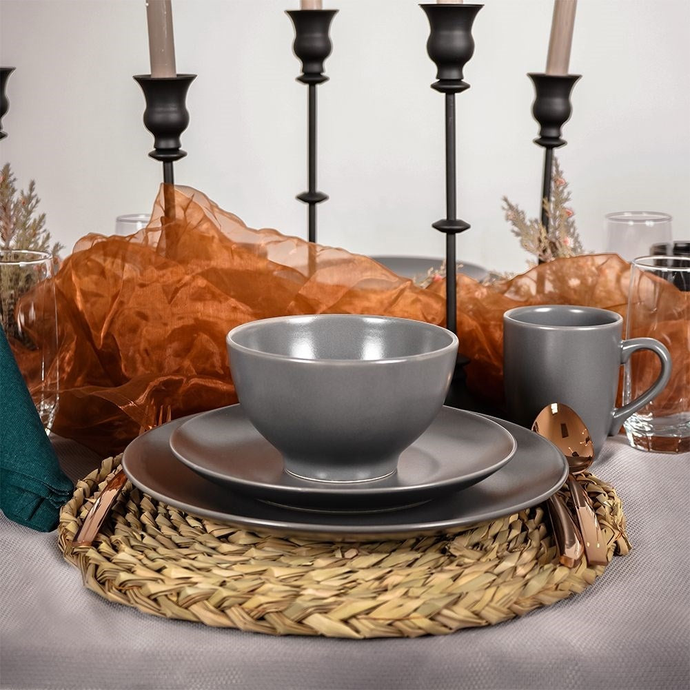 Gray Ceramic Cup for Coffee, Tea and Drinks - Stylish and Practical