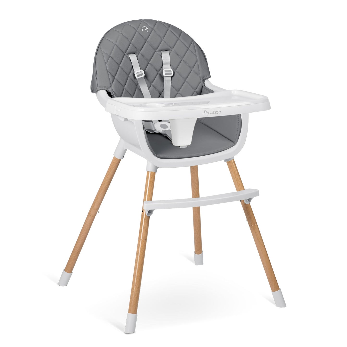 Gray Dining Chair for Children - Nukido Lilo
