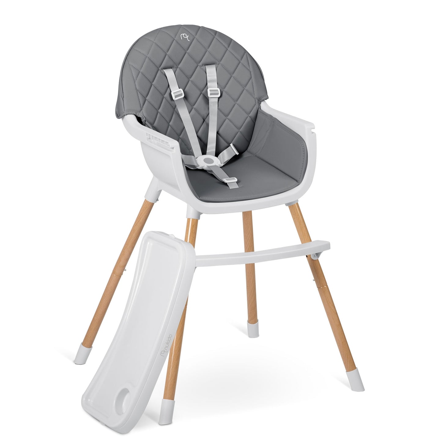 Gray Dining Chair for Children - Nukido Lilo