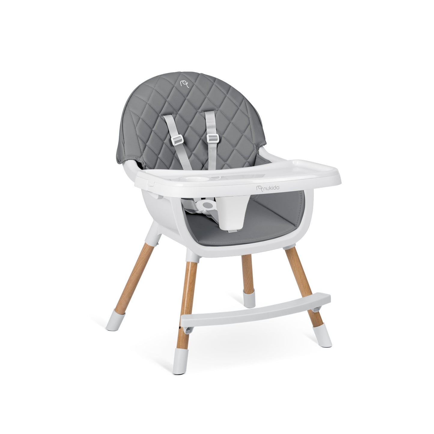 Gray Dining Chair for Children - Nukido Lilo