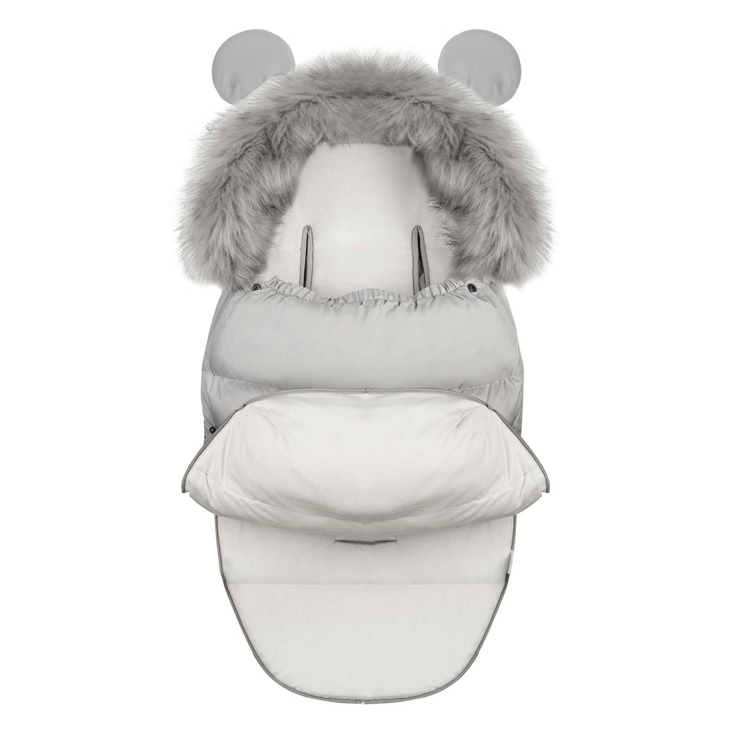 Gray Sleeping Bag for Stroller and Sled - Elmi Ricokids