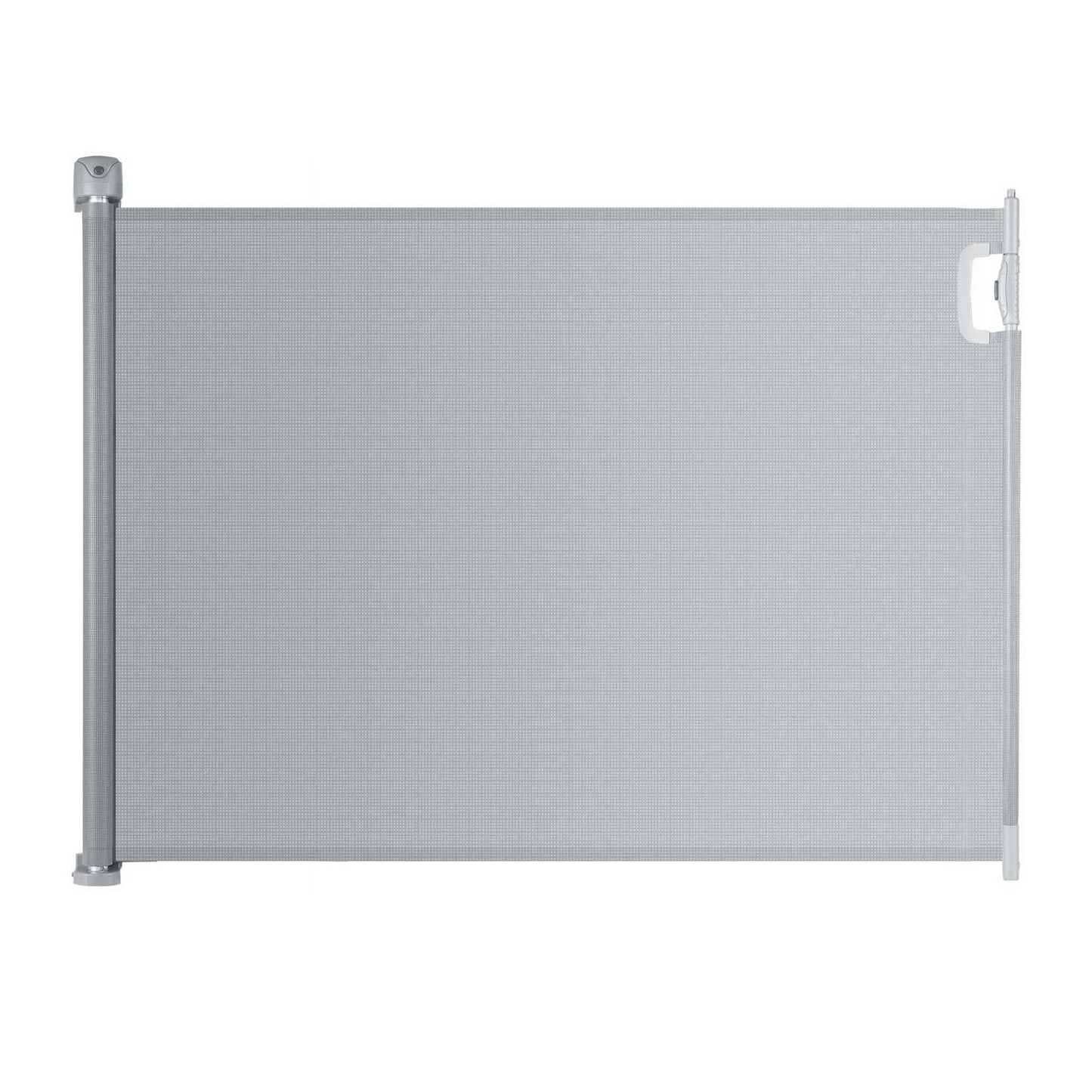 Gray retractable security gate Nukido