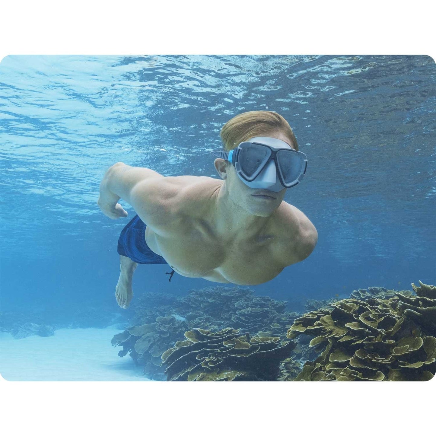 Gray swimming mask Bestway 22052