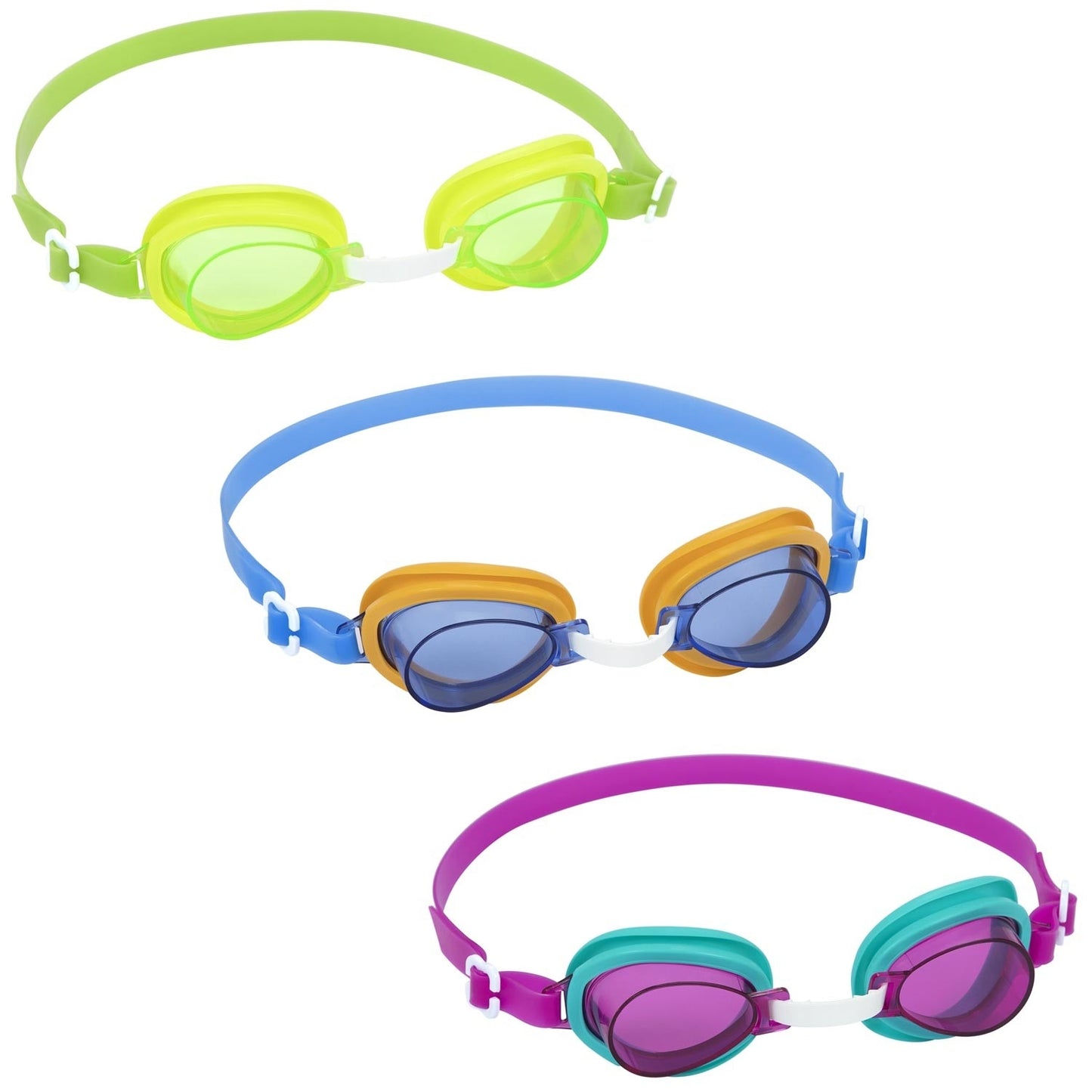 Green Bestway 21002 children's swimming goggles
