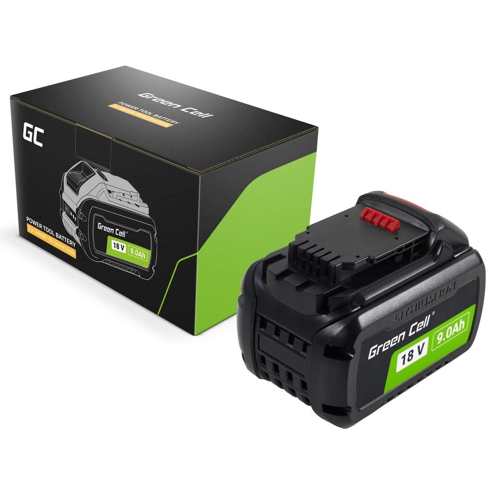 Green Cell 9Ah Replacement Battery for DeWalt XR 18V DCB182 DCB184