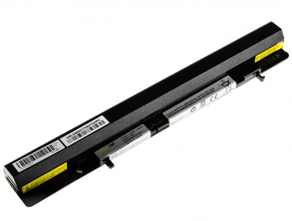 Green Cell Battery L12S4A01 for Lenovo IdeaPad S500 and others. 2200mAh, 14.4V
