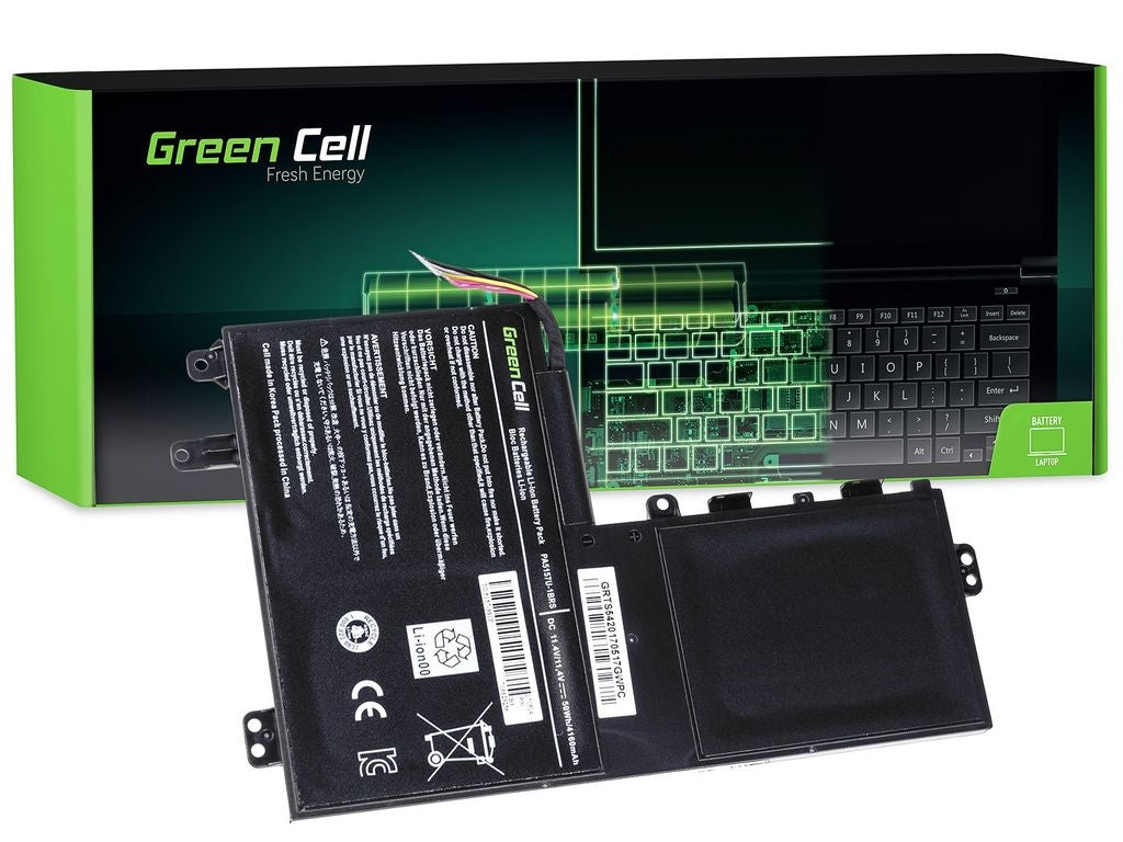 Green Cell Battery PA5157U-1BRS – For Toshiba Satellite U940/U40t/U50t/M50