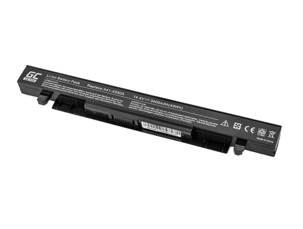 Green Cell Battery for Asus A450 A550 R510 X550, 14.4V 3400mAh