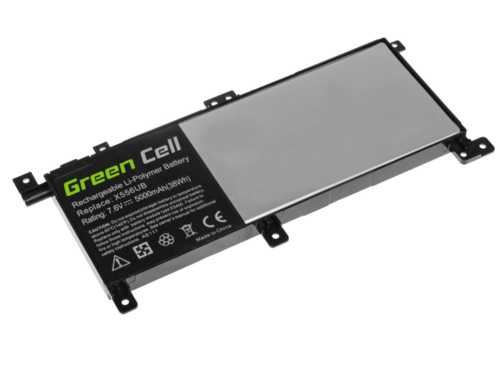 Green Cell Battery for Asus X556U, 7.6V, 4100mAh