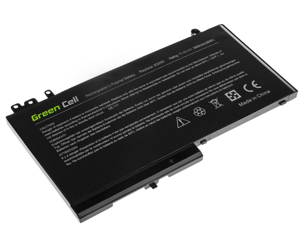 Green Cell Battery for Dell Latitude 11 3150, 11.1V 2900mAh