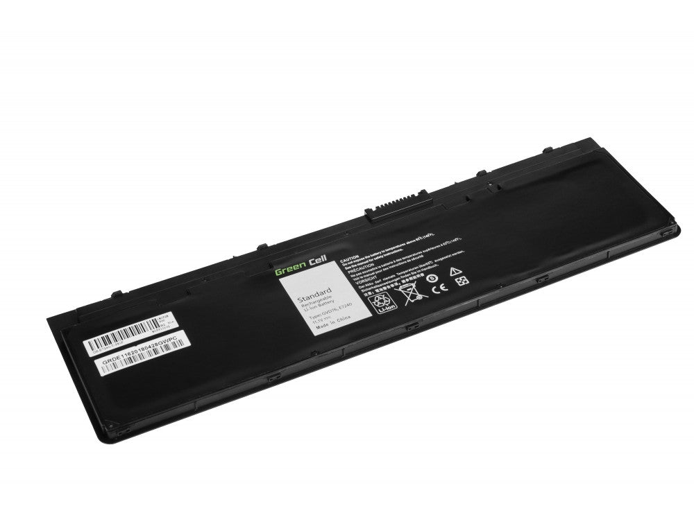 Green Cell Battery for Dell Latitude E7240, E7250 etc. 2400mAh, 11.1V