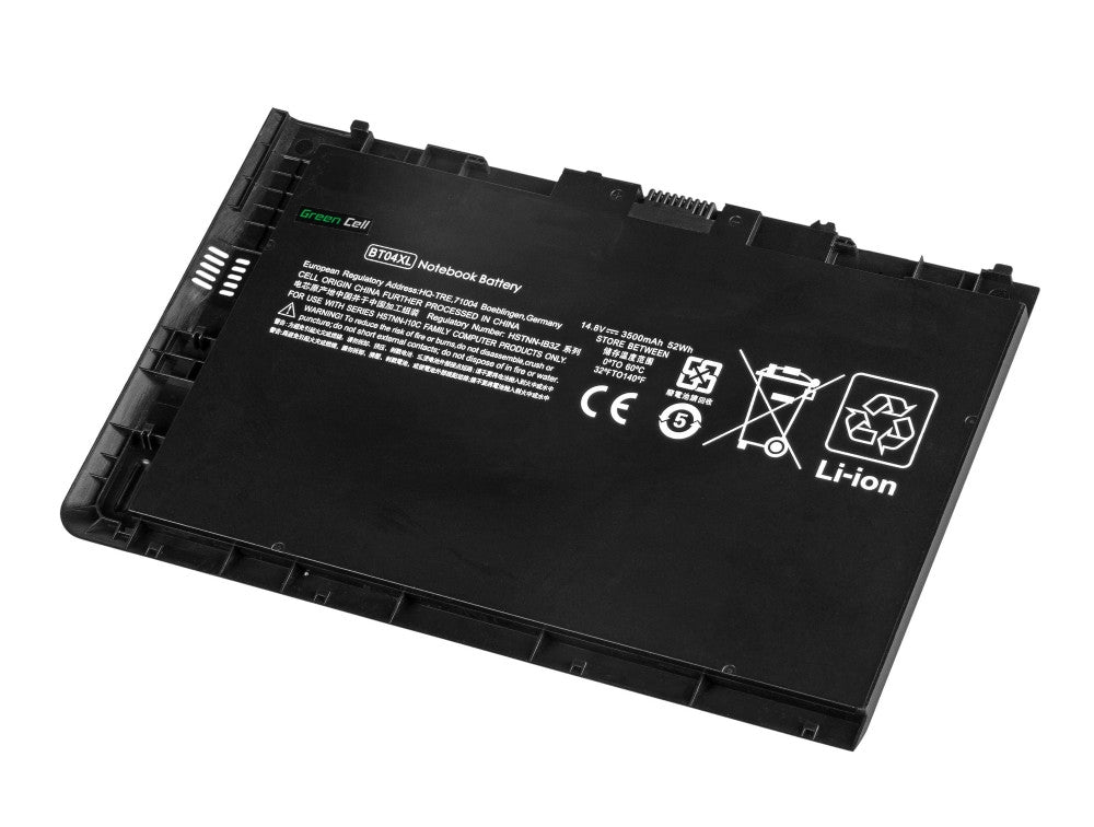 Green Cell Battery for HP EliteBook Folio 9470m, 9480m etc. 3500mAh, 14.4V