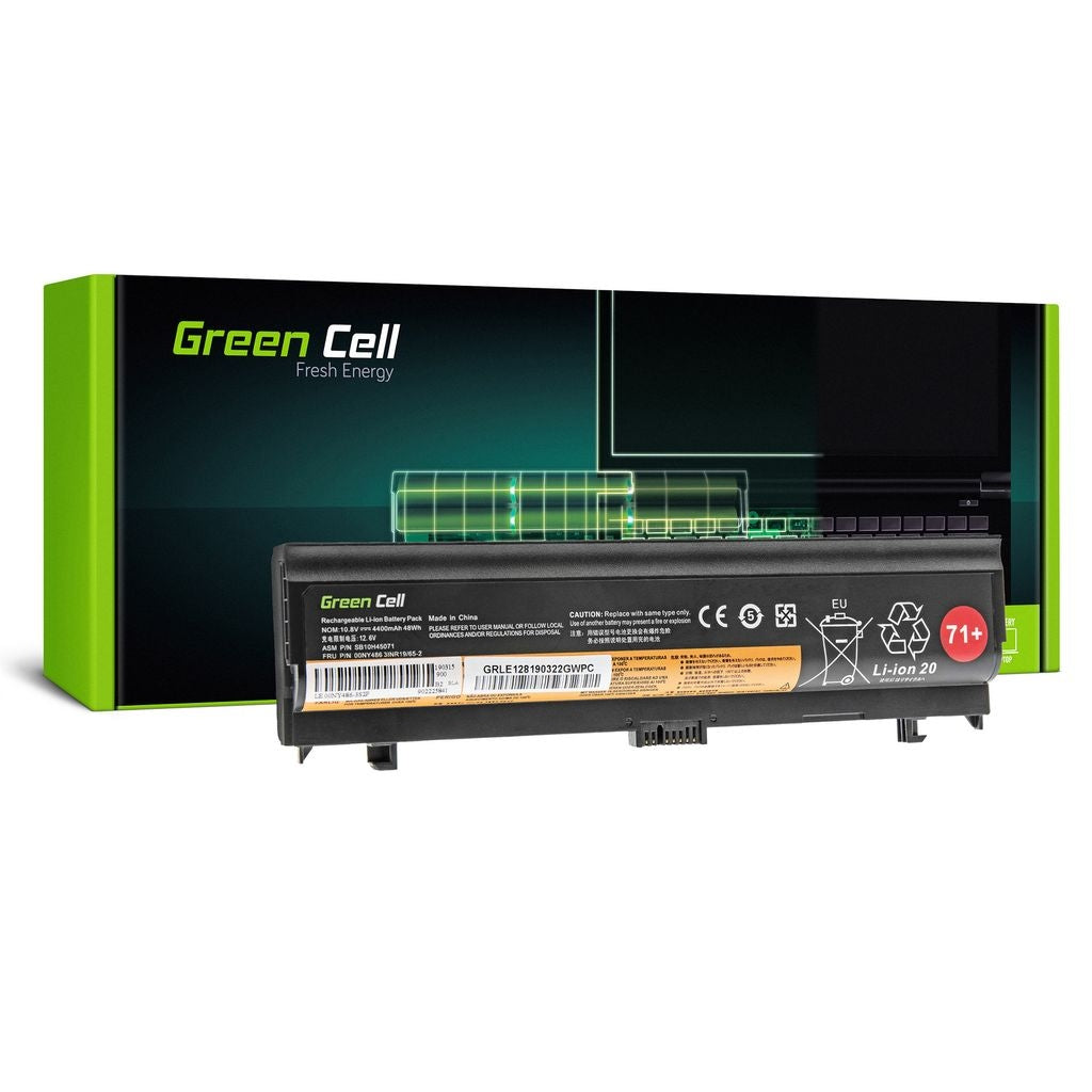 Green Cell Battery for Lenovo ThinkPad L560 L570 - High Performance