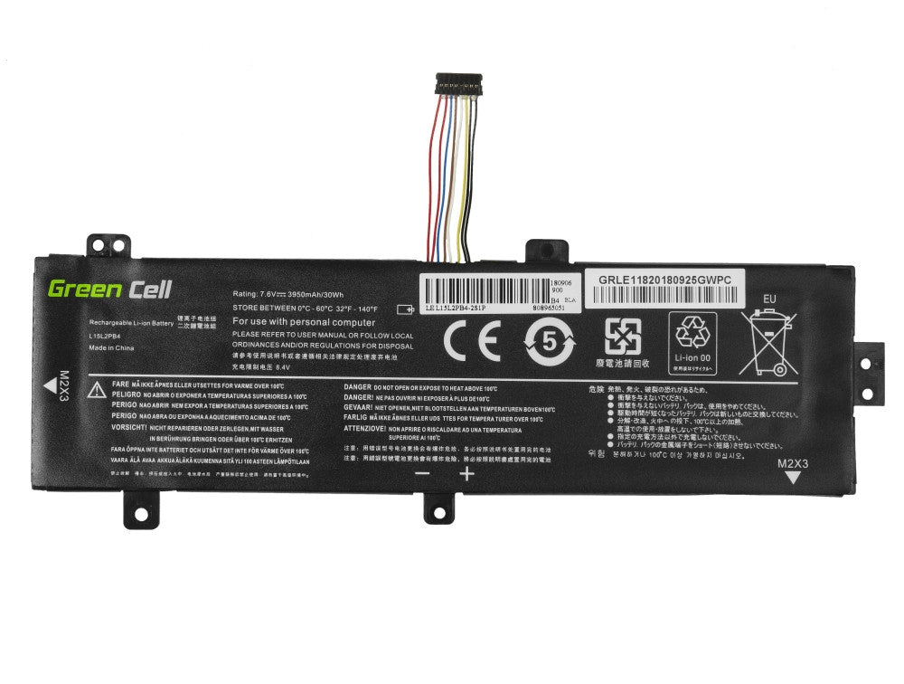 Green Cell Battery for Lenovo V310, V310-14, etc. 3500mAh, 7.6V