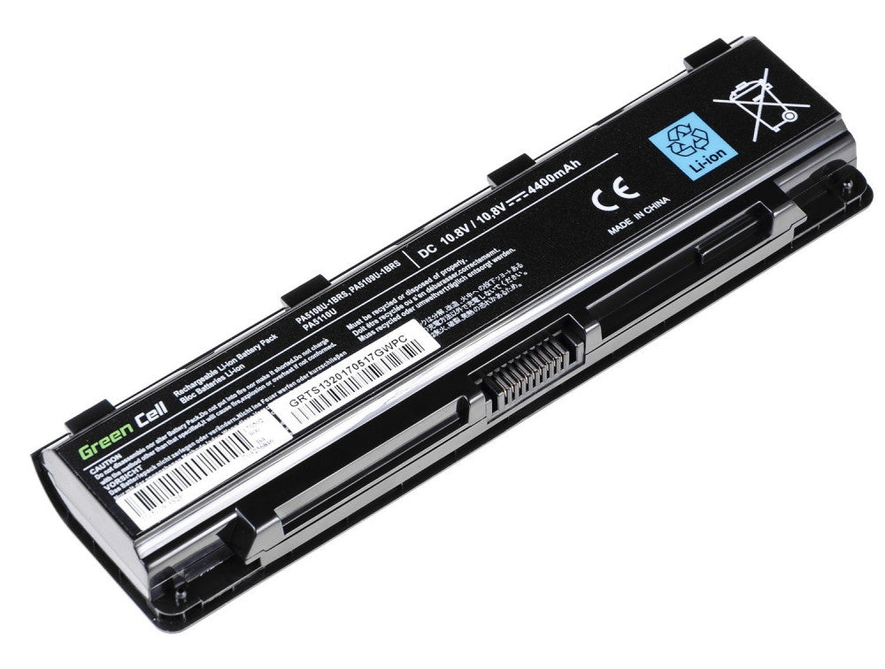 Green Cell Battery for Toshiba Satellite, 4400mAh, 11.1V