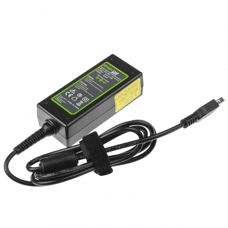 Green Cell Charger for Lenovo, 20V 2.25A 45W - Black