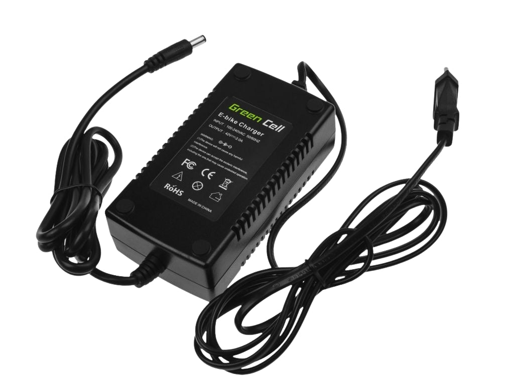 Green Cell E-Bike 36V Battery Charger 42V 2A