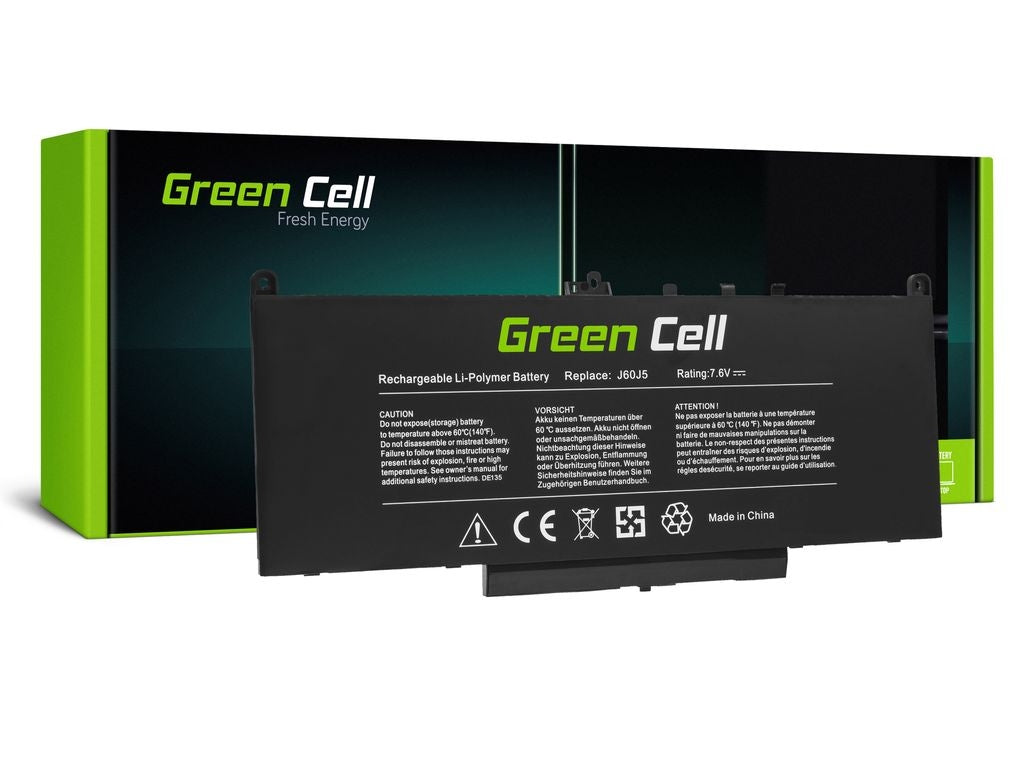 Green Cell J60J5 Battery for Dell Latitude E7270 E7470 Optimized Power