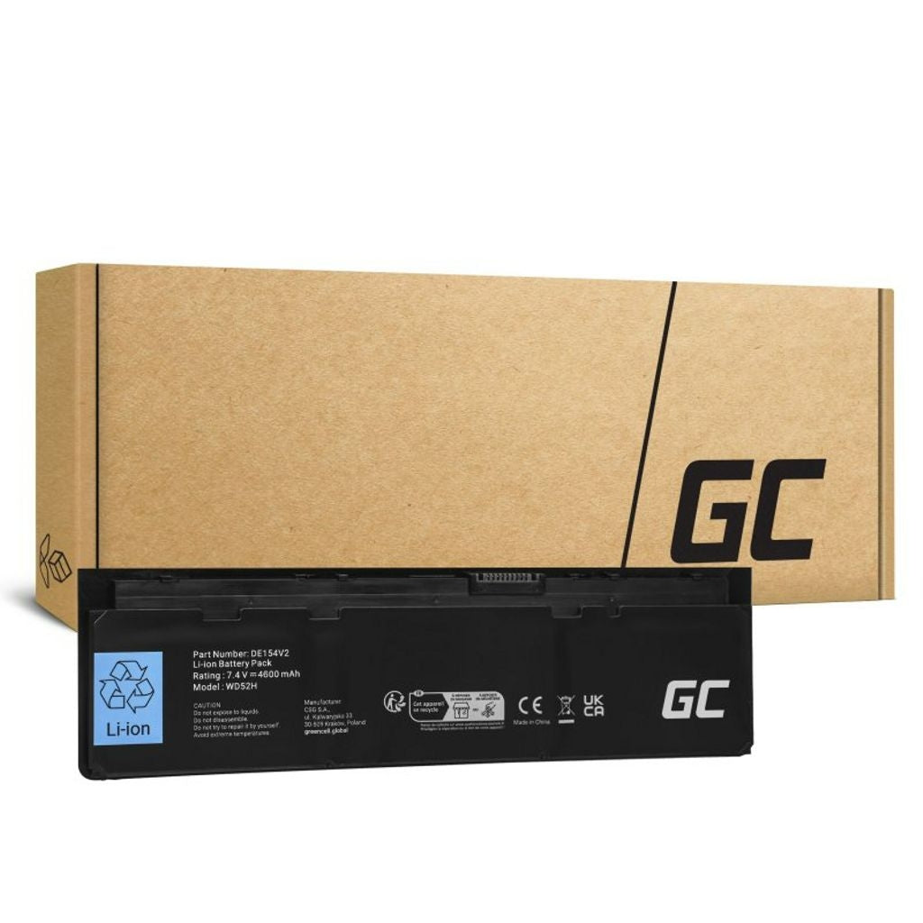Green Cell Laptop Battery WD52H VFV59 for Dell Latitude E7240 E7250