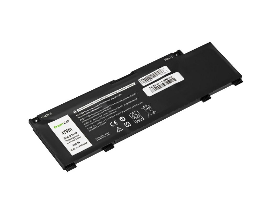 Green Cell Laptop battery Dell G3 11.4V 4100 mAh