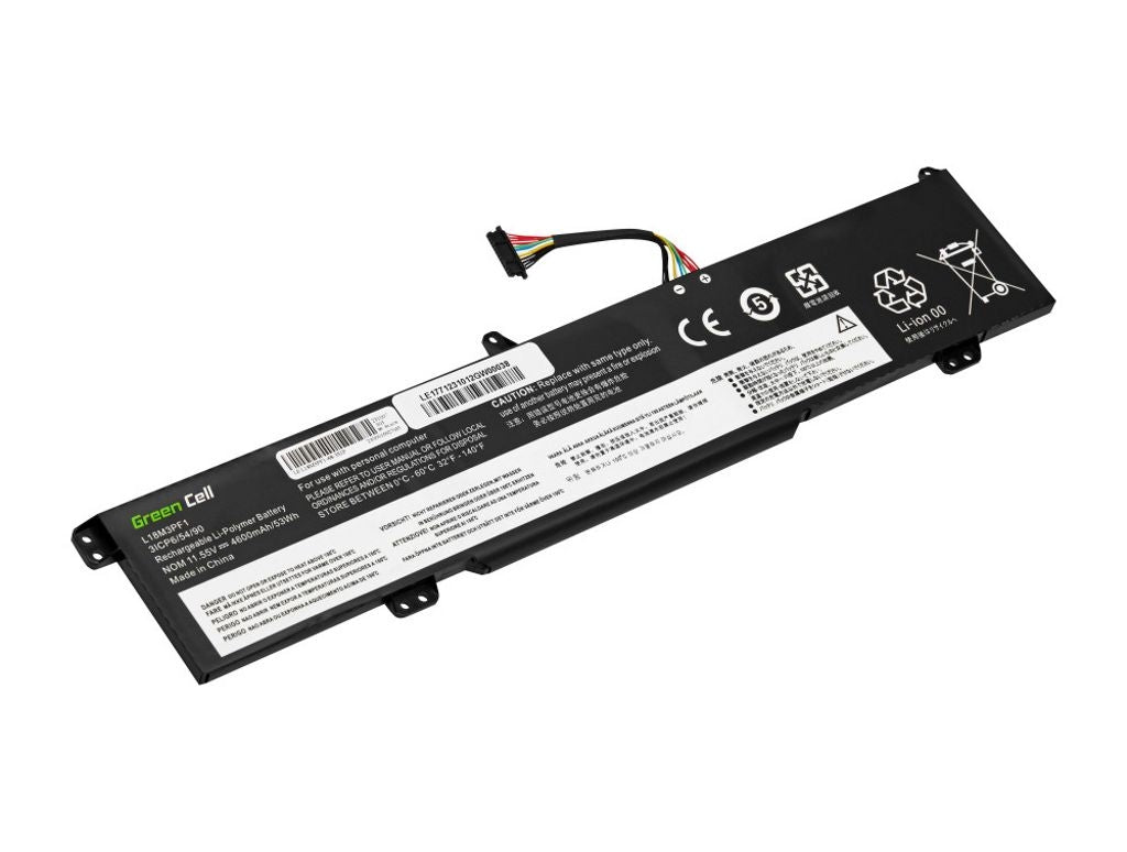 Green Cell Laptop battery Lenovo Ideapad 11.55V 4600 mAh