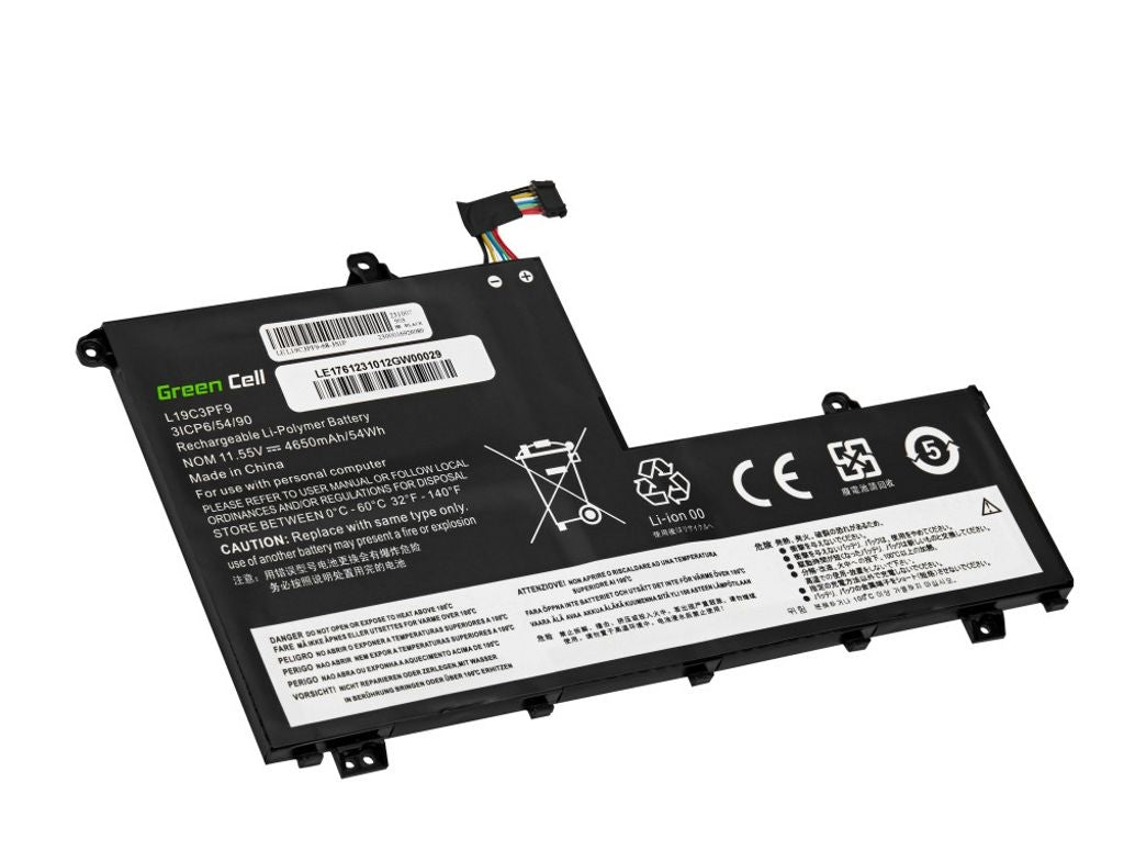 Green Cell Laptop battery Lenovo ThinkBook 11.5V 4650 mAh