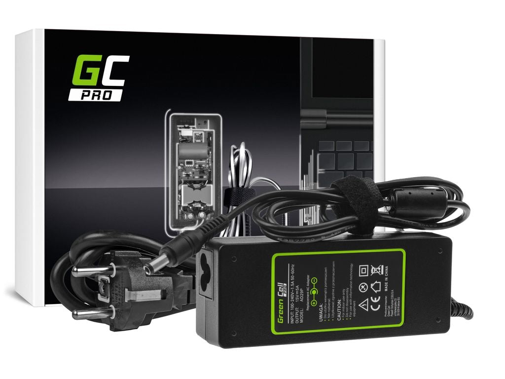 Green Cell PRO 15V 5A 75W Charger for Toshiba Tecra A10 A11 M11 & Satellite