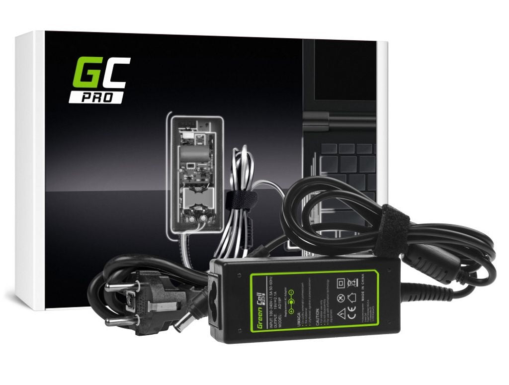 Green Cell PRO Charger / AC Adapter 19V, 2.1A, 40W for Samsung